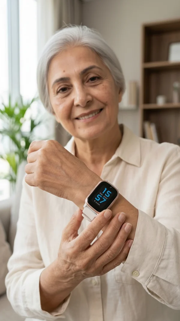 שעון Grace עם לחצן חירום ואיתור