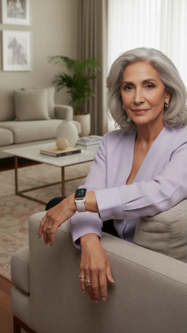 שעון Grace עם לחצן חירום ואיתור