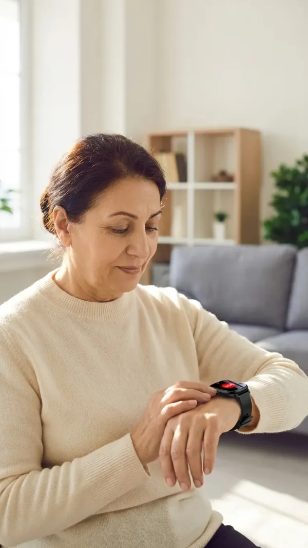 שעון Classic עם לחצן חירום ואיתור